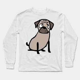 Hermione the Pug Puppy Long Sleeve T-Shirt